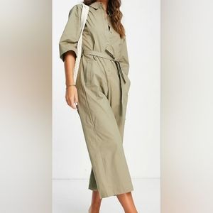 Mango wide leg jumpsuit